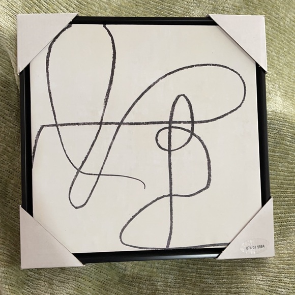 Scribble Canvas Art